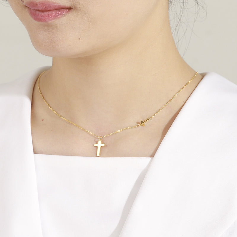 Women's Stainless Steel Cross Necklace