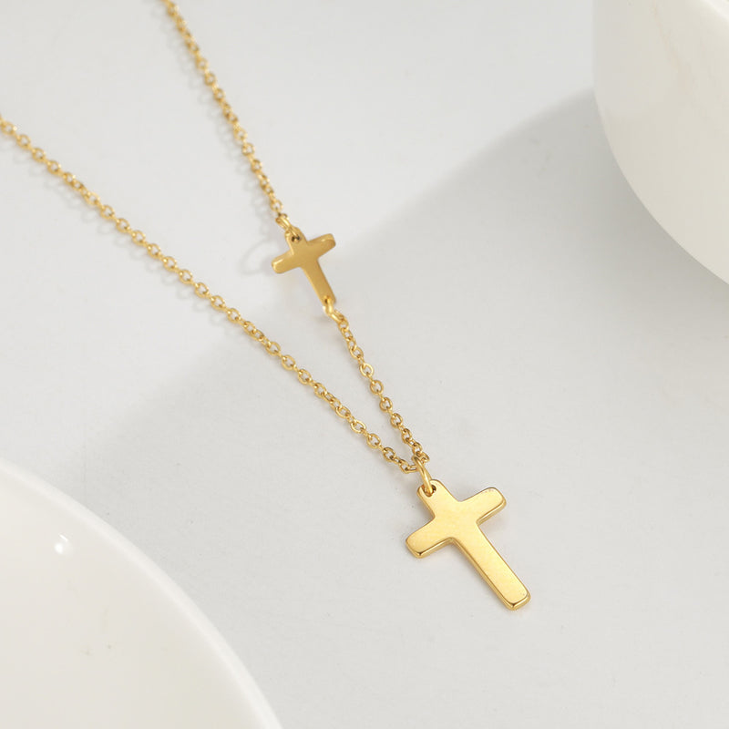 Women's Stainless Steel Cross Necklace