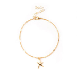 Alloy Starfish Shaped Anklet For Women