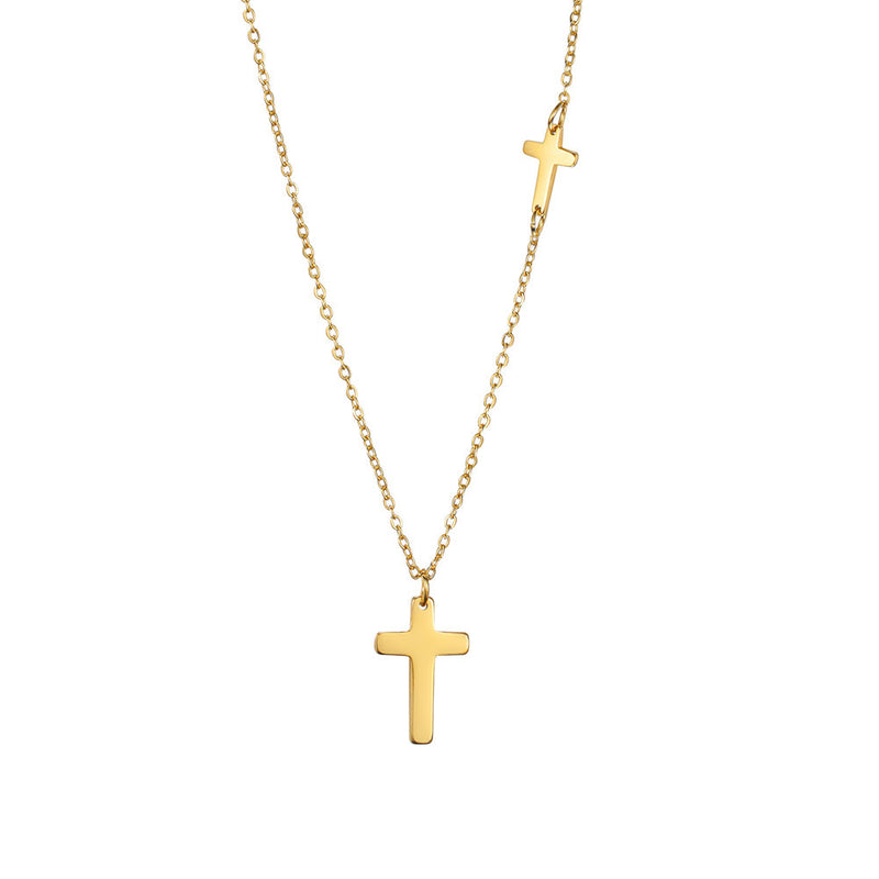 Women's Stainless Steel Cross Necklace