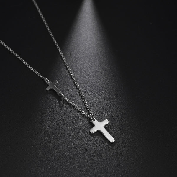 Women's Stainless Steel Cross Necklace